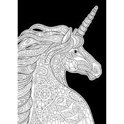Velvet Art Poster A3, Unicorn